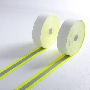 High definition Black Retro Reflective Fabric -<br />
 Cotton Flame Retardant Reflective Tape-TX-1703-FR2Y - Xiangxi