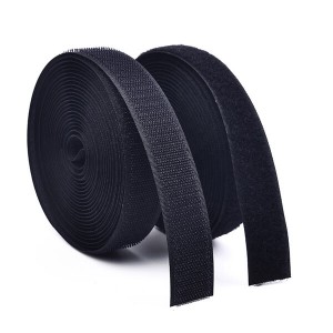 Feme ea OEM bakeng sa Theipi ea Tšireletseho ea Iron On Reflective Safety -<br /><br /><br />100% Polyester Hook le Loop Tape - Xiangxi